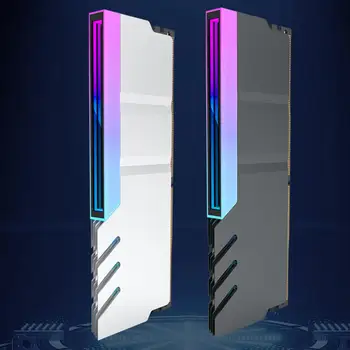 Алюминиевый радиаторный охладитель RGB-радиатор для охлаждения памяти рабочего стола, Рассеивающий тепло, Декоративный Радиатор, Компьютерный Аксессуар